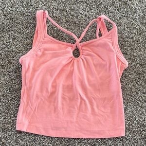 Athleta Peach/Coral Tank Top Size XXS